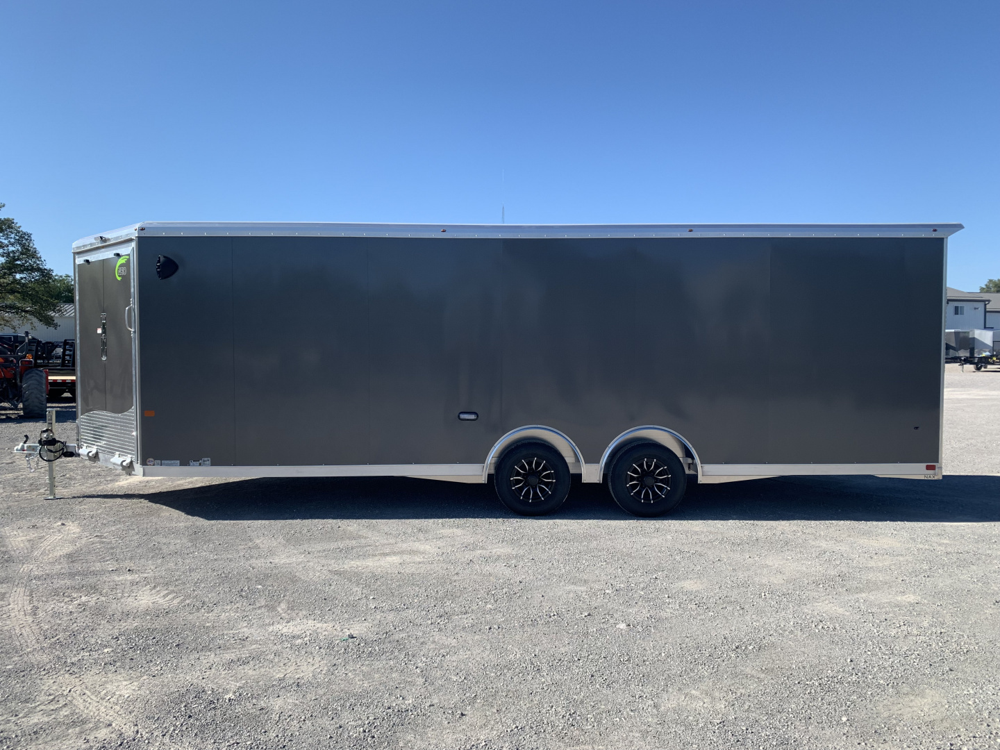 New 2026 NEO Trailers NAX2485R6 (8.5' X 24') 9.9K V-Nose Snowmobile Trailer