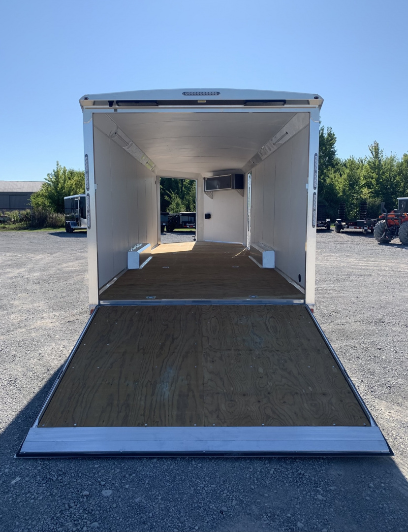 New 2026 NEO Trailers NAX2485R6 (8.5' X 24') 9.9K V-Nose Snowmobile Trailer