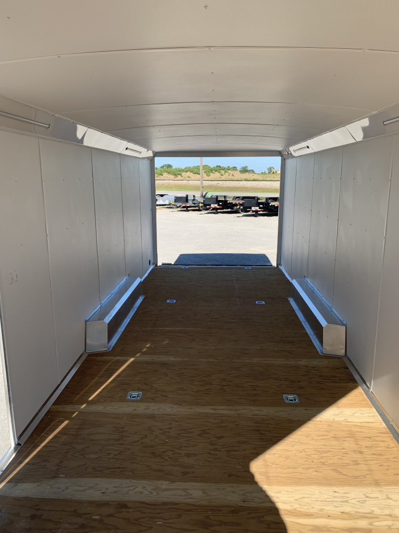 New 2026 NEO Trailers NAX2485R6 (8.5' X 24') 9.9K V-Nose Snowmobile Trailer