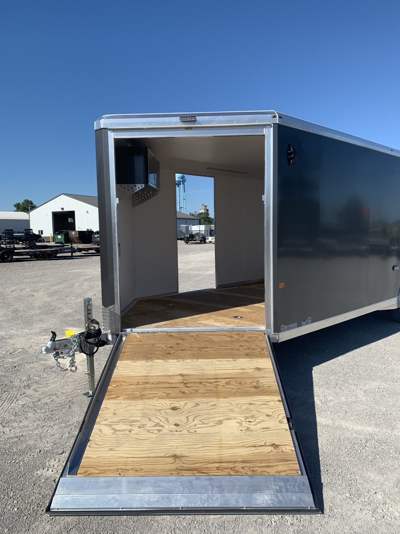 New 2026 NEO Trailers NAX2485R6 (8.5' X 24') 9.9K V-Nose Snowmobile Trailer