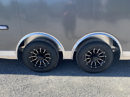 New 2026 NEO Trailers NAX2485R6 (8.5' X 24') 9.9K V-Nose Snowmobile Trailer