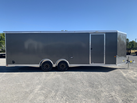 New 2026 NEO Trailers NAX2485R6 (8.5' X 24') 9.9K V-Nose Snowmobile Trailer
