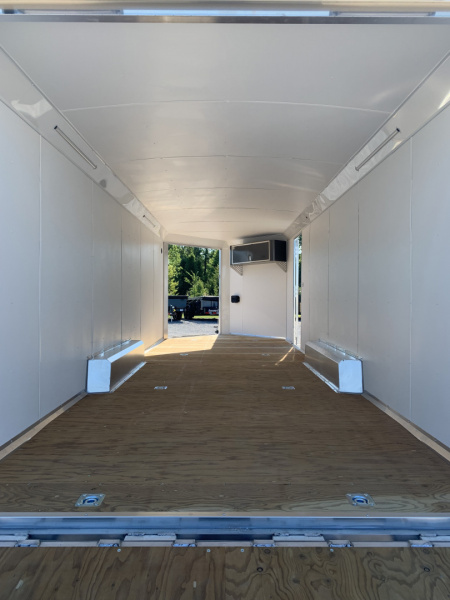 New 2026 NEO Trailers NAX2485R6 (8.5' X 24') 9.9K V-Nose Snowmobile Trailer