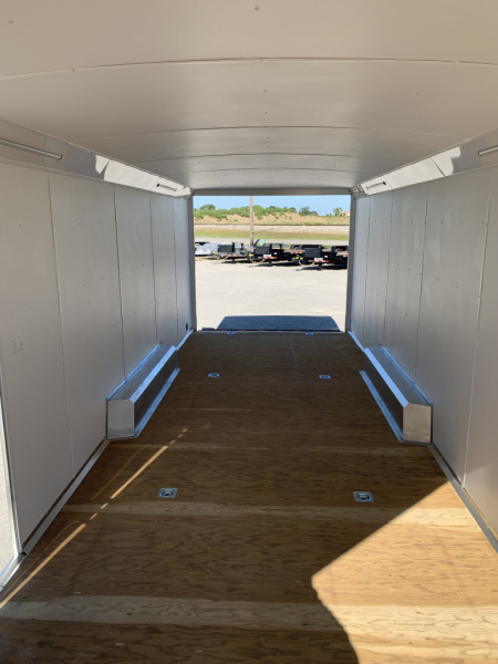 New 2026 NEO Trailers NAX2485R6 (8.5' X 24') 9.9K V-Nose Snowmobile Trailer
