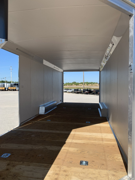 New 2026 NEO Trailers NAX2485R6 (8.5' X 24') 9.9K V-Nose Snowmobile Trailer
