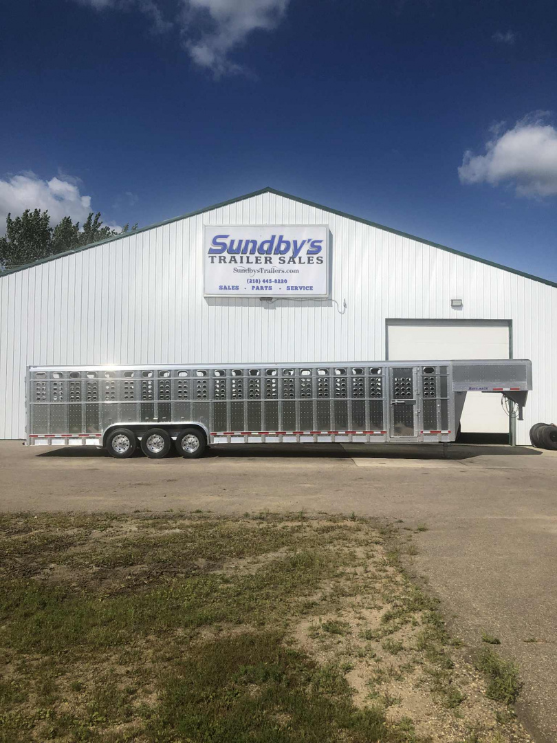 New 2026 EBY 8x35 Stock Trailer