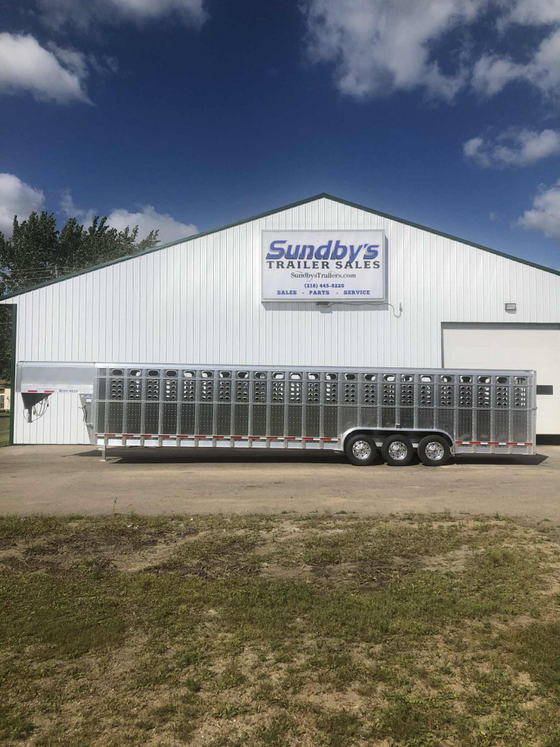New 2026 EBY 8x35 Stock Trailer