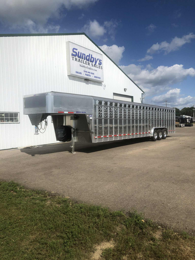 New 2026 EBY 8x35 Stock Trailer