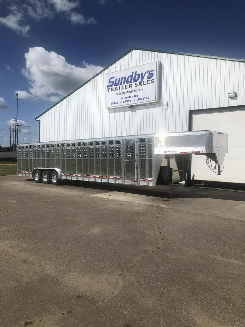 New 2026 EBY 8x35 Stock Trailer