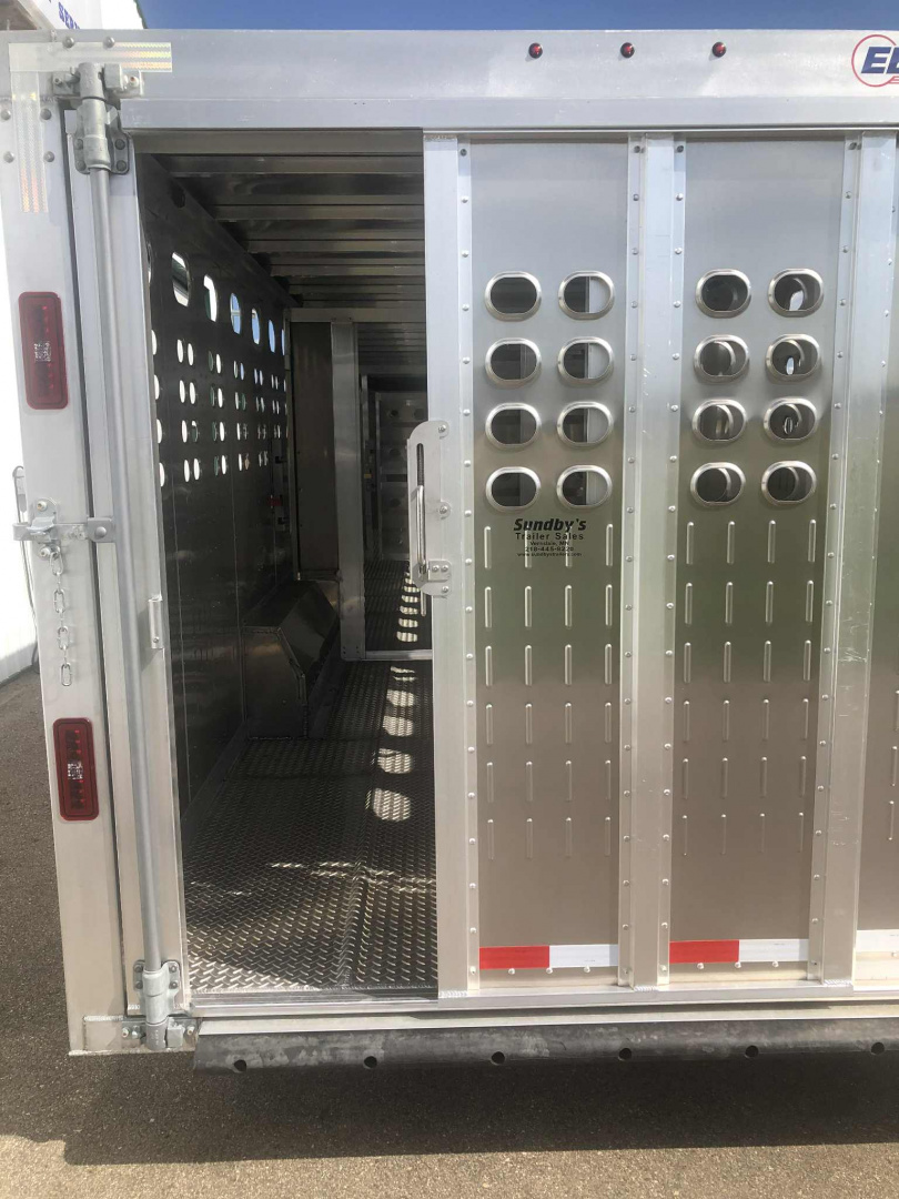 New 2026 EBY 8x35 Stock Trailer