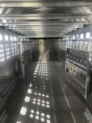 New 2026 EBY 8x35 Stock Trailer