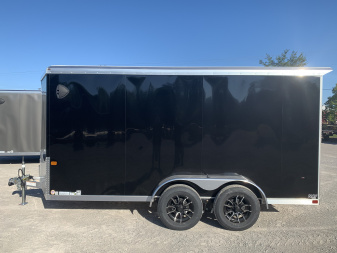 New 2026 NEO TRAILERS NAV147TR (7' X 14') 7K V-Nose Cargo / Enclosed Trailer