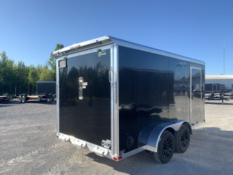 New 2026 NEO TRAILERS NAV147TR (7' X 14') 7K V-Nose Cargo / Enclosed Trailer