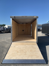 New 2026 NEO TRAILERS NAV147TR (7' X 14') 7K V-Nose Cargo / Enclosed Trailer
