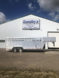 Used 2007 Featherlite Stock Trailer