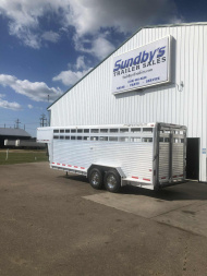 Used 2007 Featherlite Stock Trailer