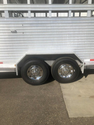 Used 2007 Featherlite Stock Trailer