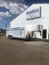 Used 2007 Featherlite Stock Trailer