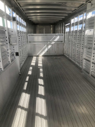 Used 2007 Featherlite Stock Trailer