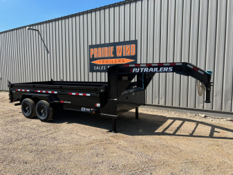 New 2026 PJ Trailers 16' DL Gooseneck Dump Trailer