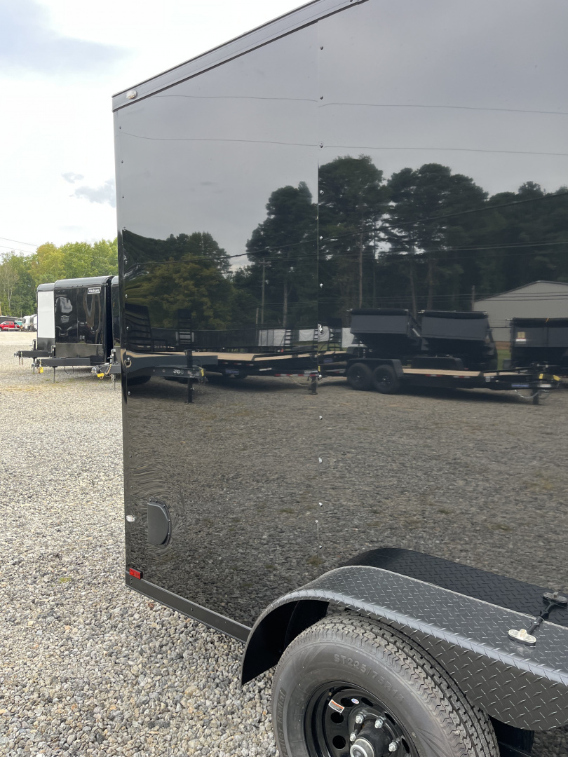 New 2026 Spartan 7X16 Enclosed Trailer, 10K GVWR, Preferred Package, Polycor, Blackout PKG