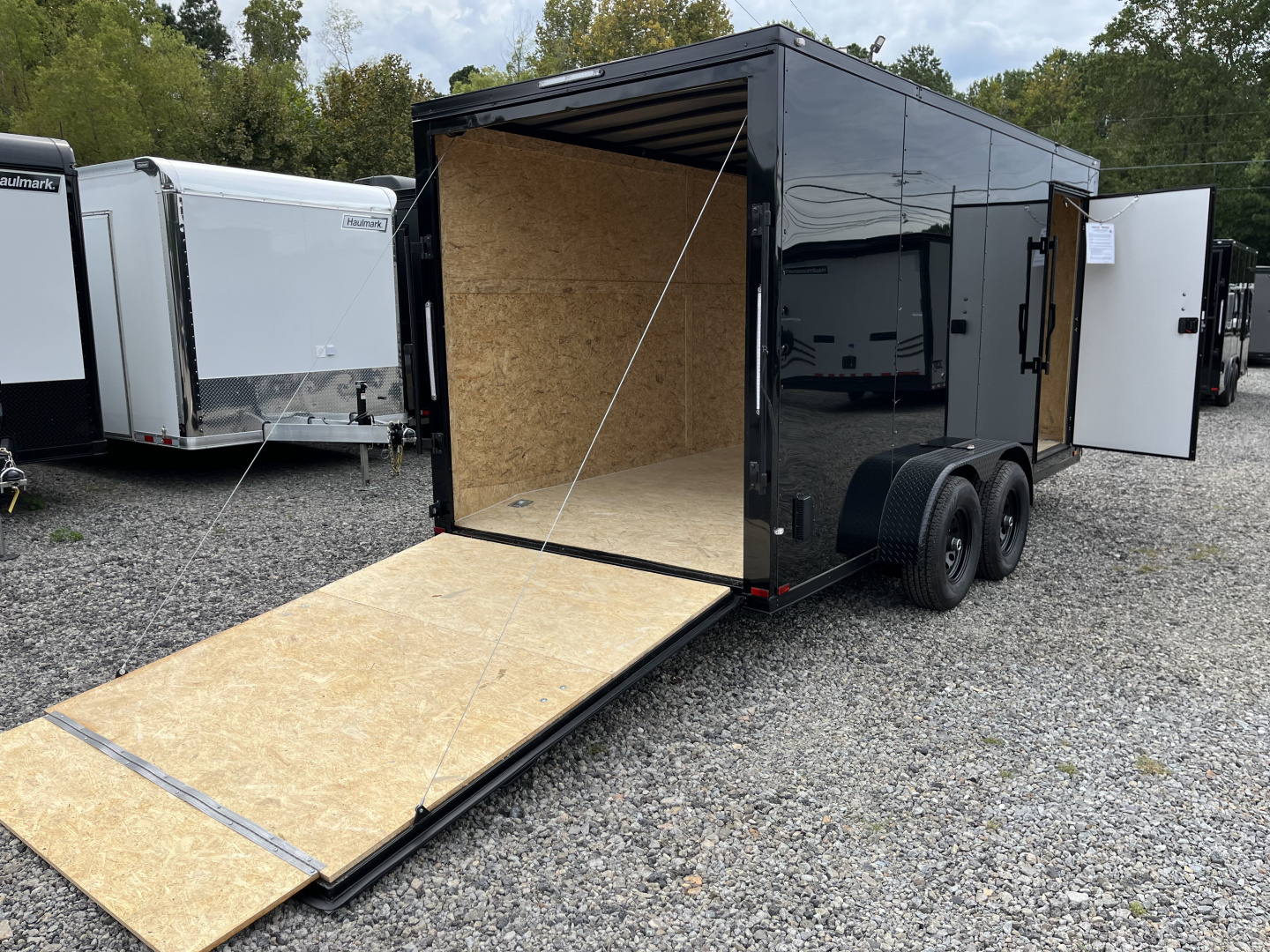New 2026 Spartan 7X16 Enclosed Trailer, 10K GVWR, Preferred Package, Polycor, Blackout PKG