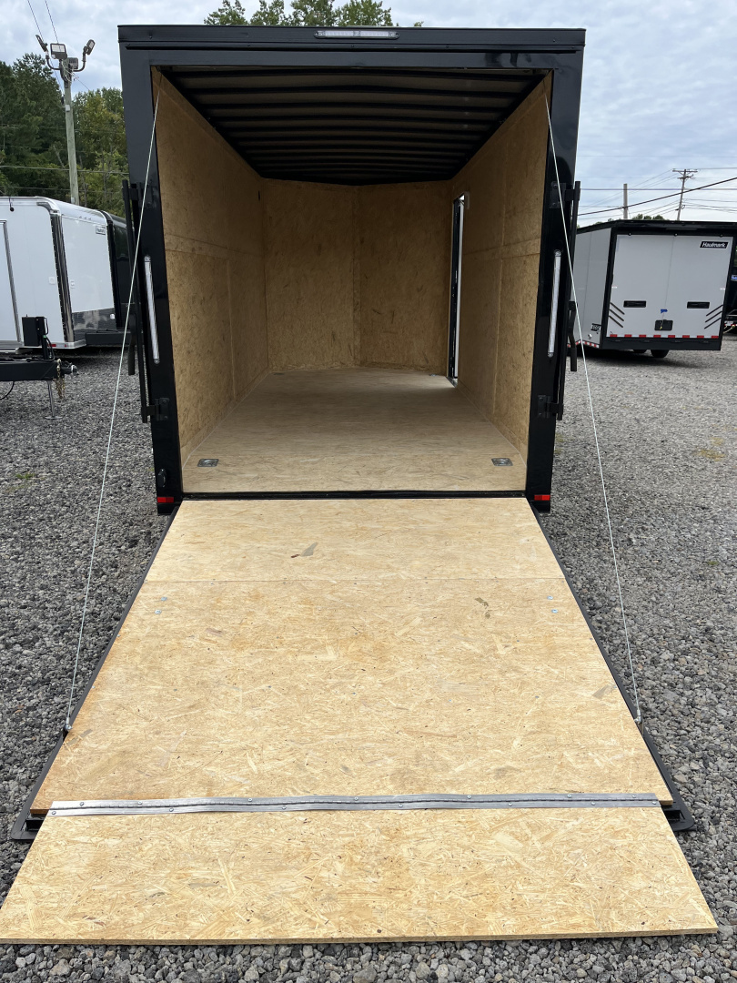 New 2026 Spartan 7X16 Enclosed Trailer, 10K GVWR, Preferred Package, Polycor, Blackout PKG