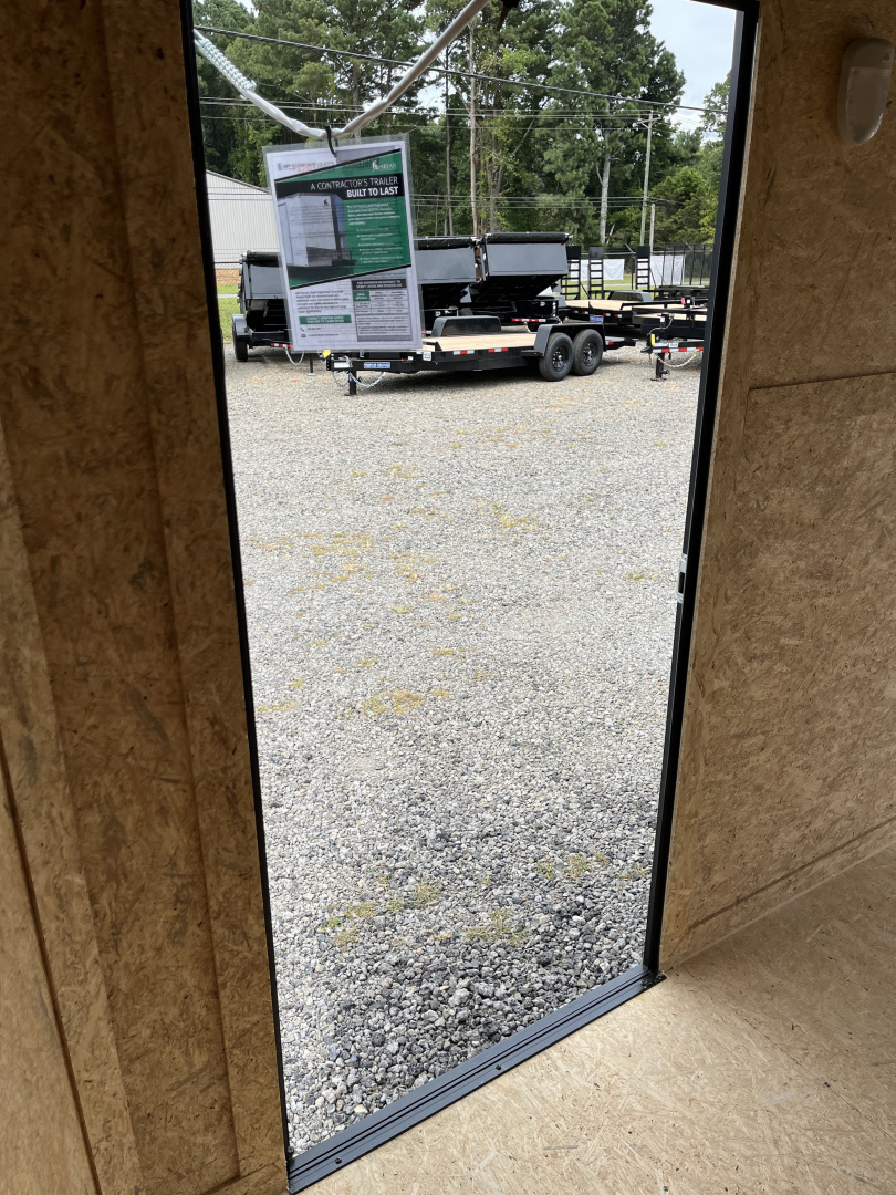 New 2026 Spartan 7X16 Enclosed Trailer, 10K GVWR, Preferred Package, Polycor, Blackout PKG