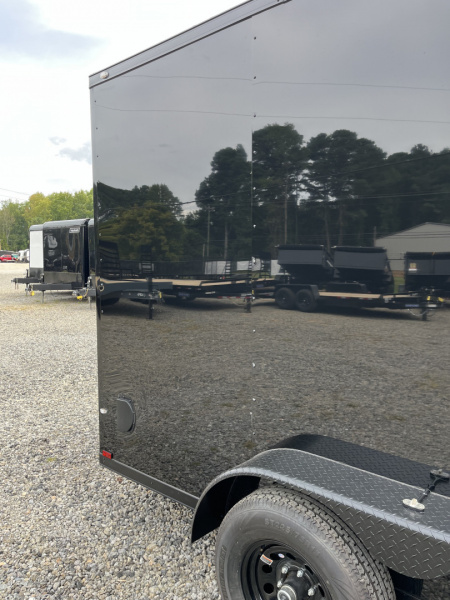 New 2026 Spartan 7X16 Enclosed Trailer, 10K GVWR, Preferred Package, Polycor, Blackout PKG