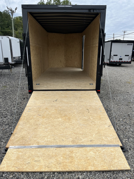 New 2026 Spartan 7X16 Enclosed Trailer, 10K GVWR, Preferred Package, Polycor, Blackout PKG