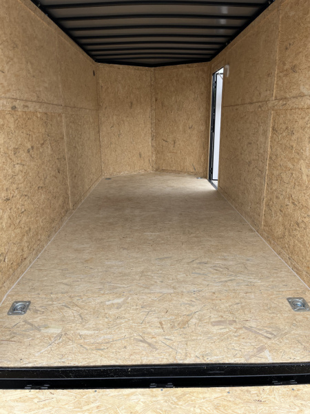 New 2026 Spartan 7X16 Enclosed Trailer, 10K GVWR, Preferred Package, Polycor, Blackout PKG