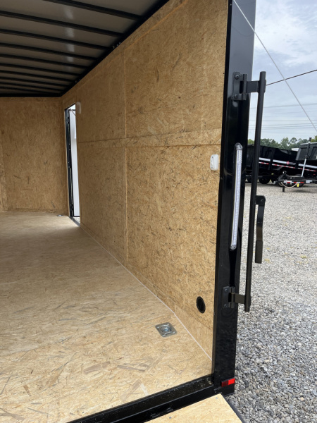 New 2026 Spartan 7X16 Enclosed Trailer, 10K GVWR, Preferred Package, Polycor, Blackout PKG