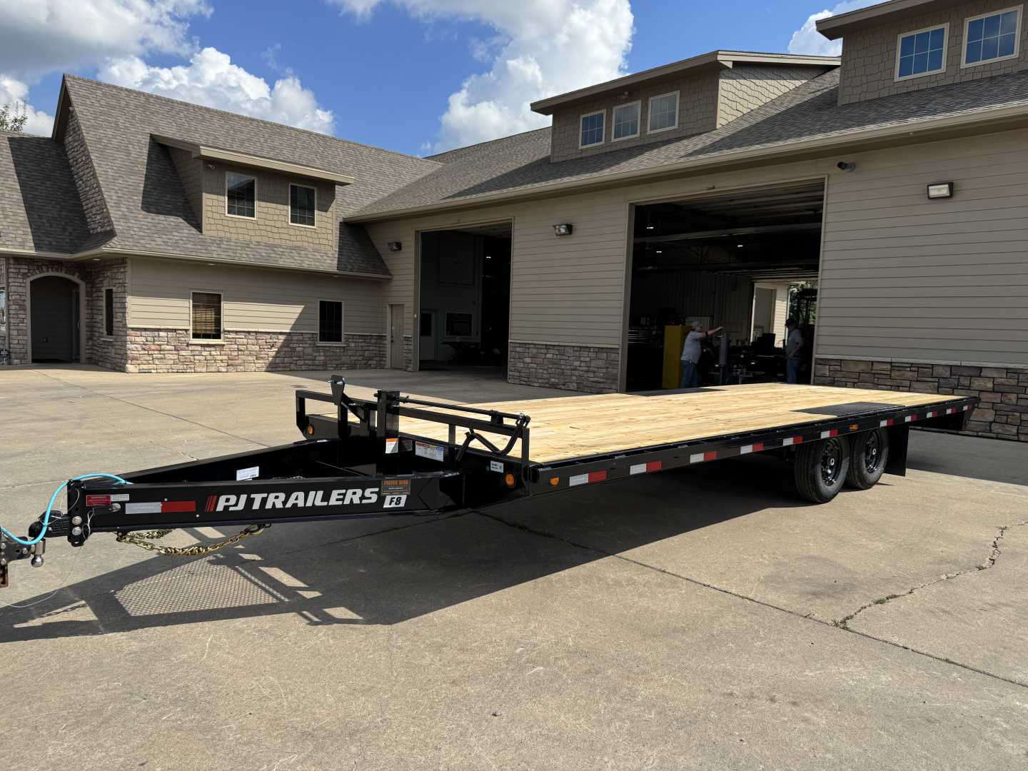 New 2026 PJ Trailers F824 14K Deckover Trailer