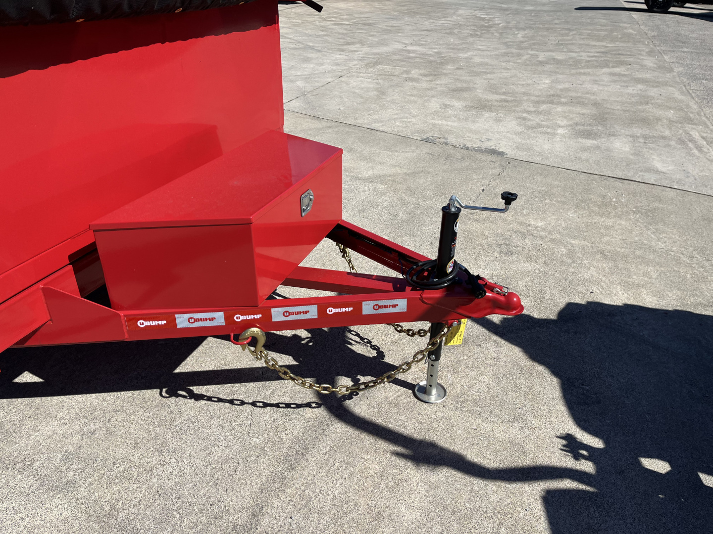 New 2025 U-Dump 6x10x31'', Pro-Lite Low-Profile Dump Trailer, 8K GVWR, Tarp & Roller, Upgraded Aluminum Mag Wheels, Swift Red