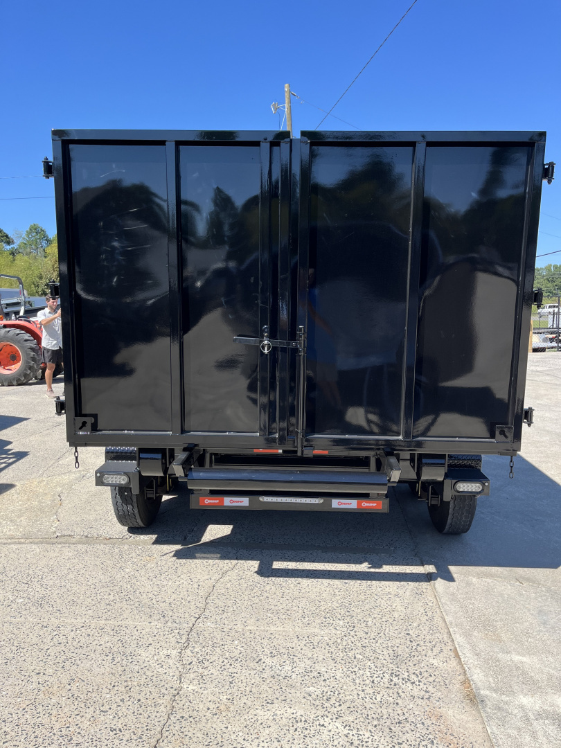 New 2025 U-Dump 14' Roll Off Dumpster Trailer Dump Bin