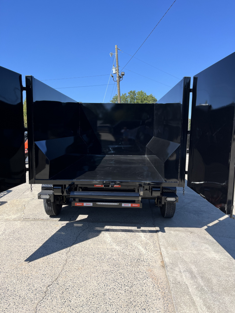 New 2025 U-Dump 14' Roll Off Dumpster Trailer Dump Bin