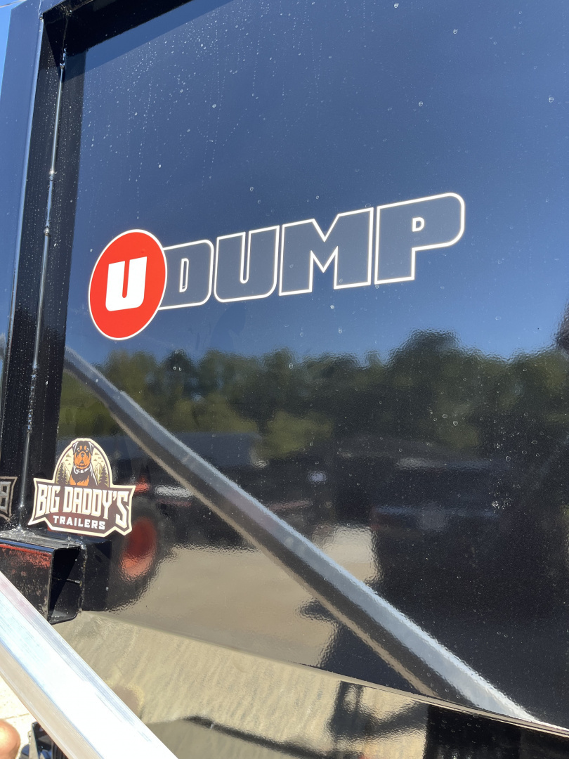 New 2025 U-Dump 14' Roll Off Dumpster Trailer Dump Bin