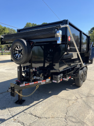 New 2025 U-Dump 14' Roll Off Dumpster Trailer Dump Bin