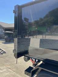 New 2025 U-Dump 14' Roll Off Dumpster Trailer Dump Bin