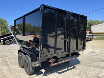 New 2025 U-Dump 14' Roll Off Dumpster Trailer Dump Bin