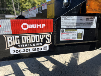 New 2025 U-Dump 14' Roll Off Dumpster Trailer Dump Bin