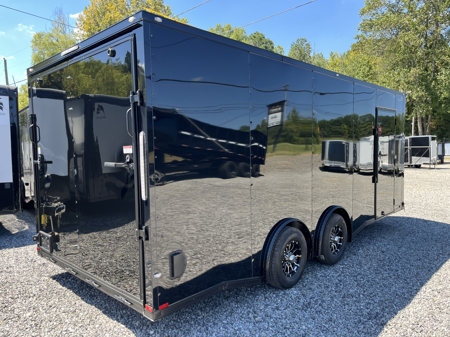 New 2026 Spartan 8.5x20 Enclosed Trailer, Polycor, 10K GVWR With Torsion Spread Axle, StableDeck, Beavertail