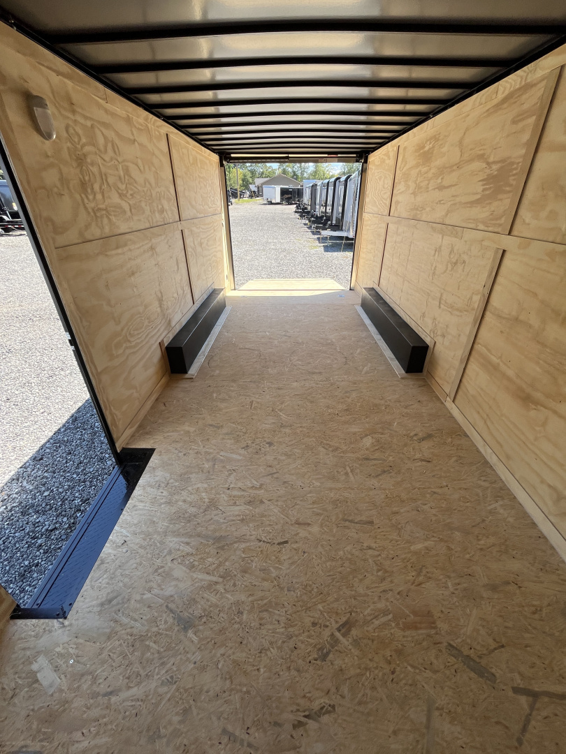 New 2026 Spartan 8.5x20 Enclosed Trailer, Polycor, 10K GVWR With Torsion Spread Axle, StableDeck, Beavertail