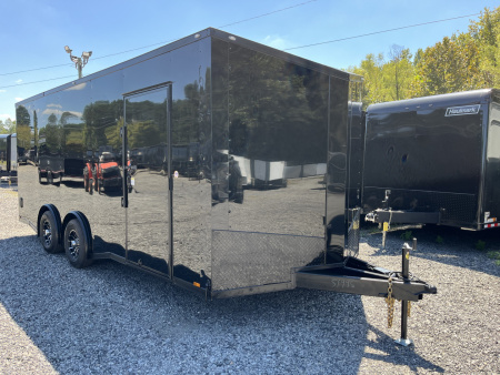 New 2026 Spartan 8.5x20 Enclosed Trailer, Polycor, 10K GVWR With Torsion Spread Axle, StableDeck, Beavertail