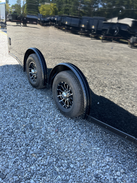 New 2026 Spartan 8.5x20 Enclosed Trailer, Polycor, 10K GVWR With Torsion Spread Axle, StableDeck, Beavertail