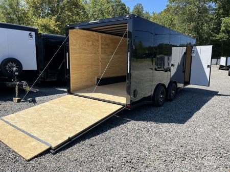 New 2026 Spartan 8.5x20 Enclosed Trailer, Polycor, 10K GVWR With Torsion Spread Axle, StableDeck, Beavertail