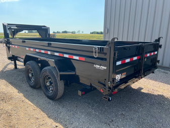 New 2026 PJ Trailers 16' DL Gooseneck Dump Trailer