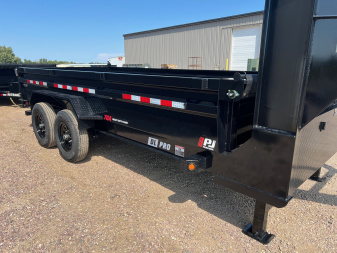 New 2026 PJ Trailers 16' DL Gooseneck Dump Trailer