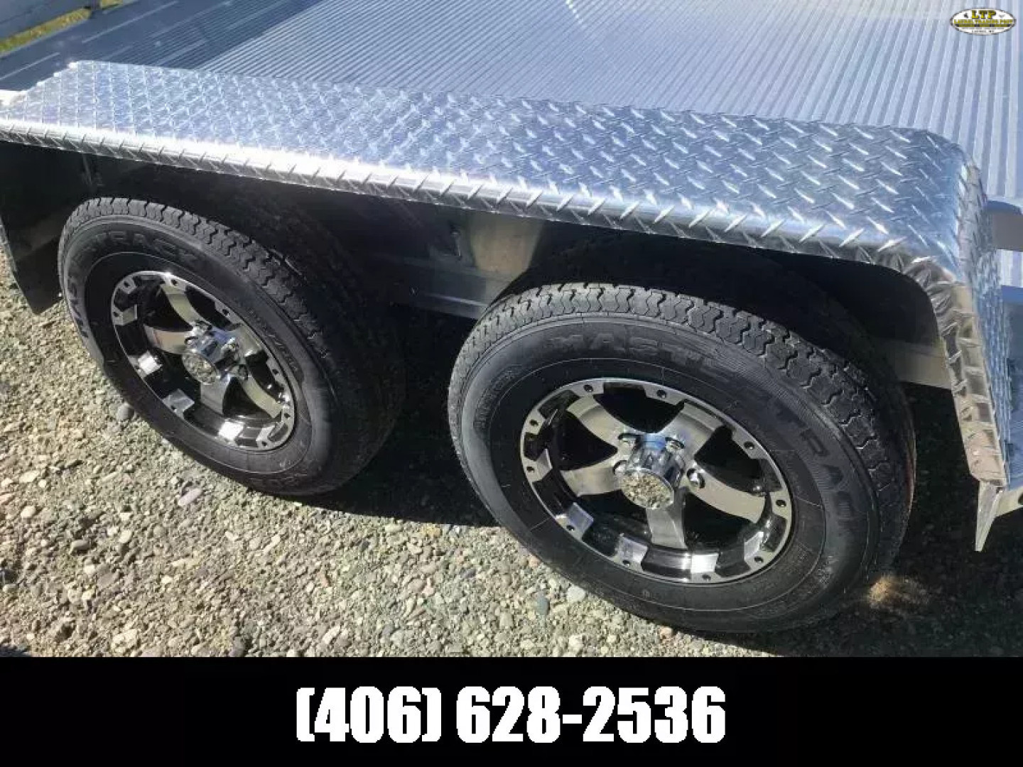 New 2025 Bear Track BTU 81 X 16' BP UTILITY TA WITH BIFOLD RAMP Utility Trailer