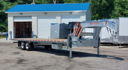 New 102 X 22 + 10 GALVANIZED EQUIPMENT TRLR PWR BEAVERTAIL 2026 TRIUMPH